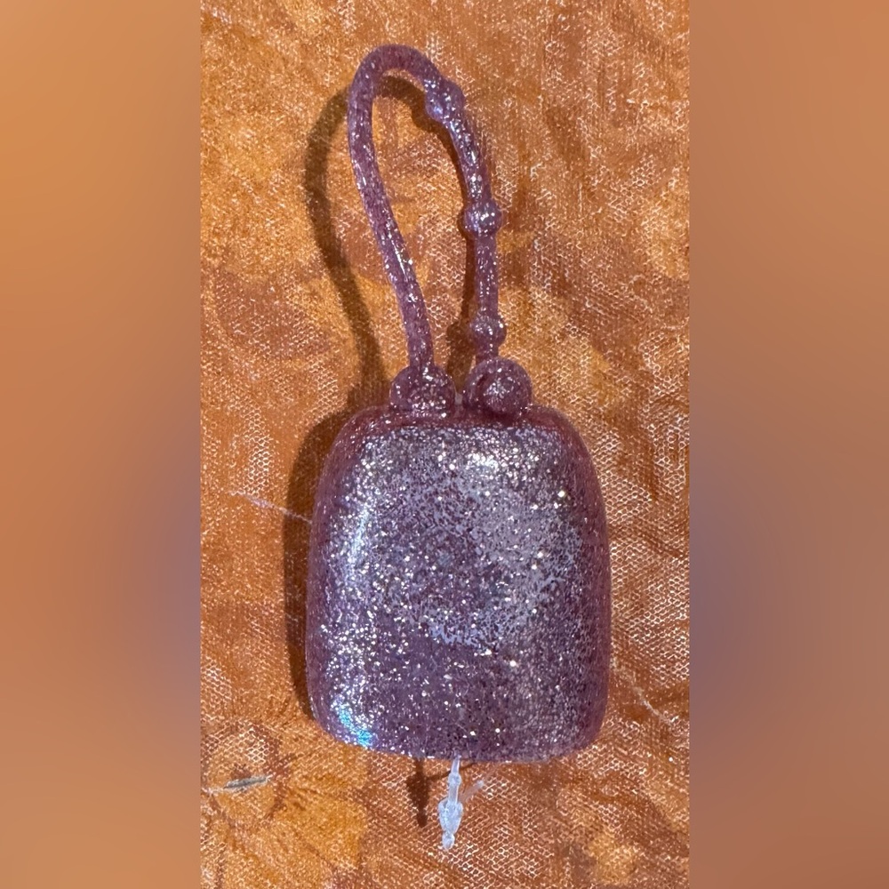 👛Bath & Bodyworks “Pink Glitter Bling” Pocketbac Hand Sanitizer Holder, Keychain